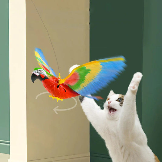 Pássaro Interativo de Brinquedo para Gatos
